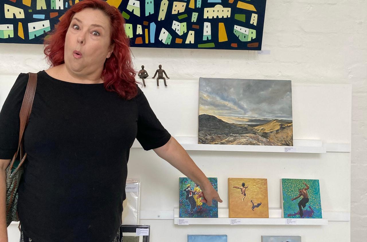 From studio to gallery